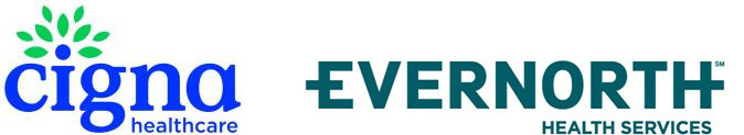 Cigna Evernorth logos