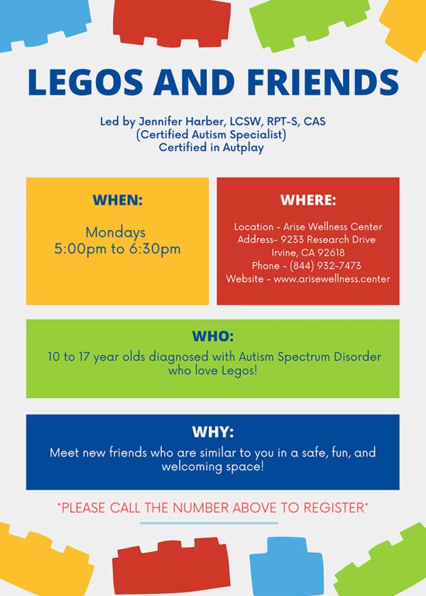 Legos and Friends Flyer